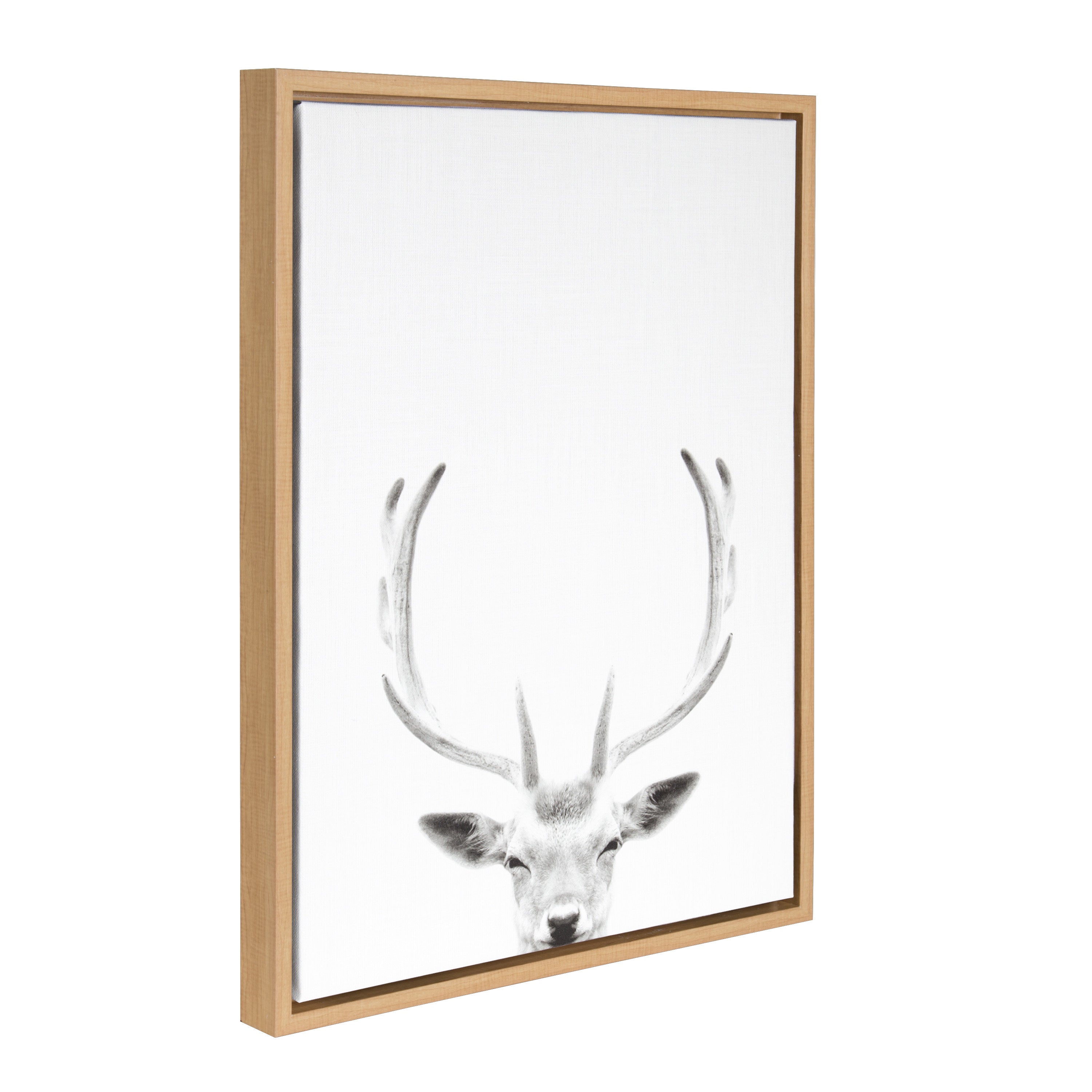 Framed Canvas Sylvie Natural 18x24 2