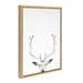 Framed Canvas Sylvie Natural 18x24 2