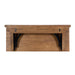 Wall Mounted Desk Rustic Brown Black 30x12x16 5