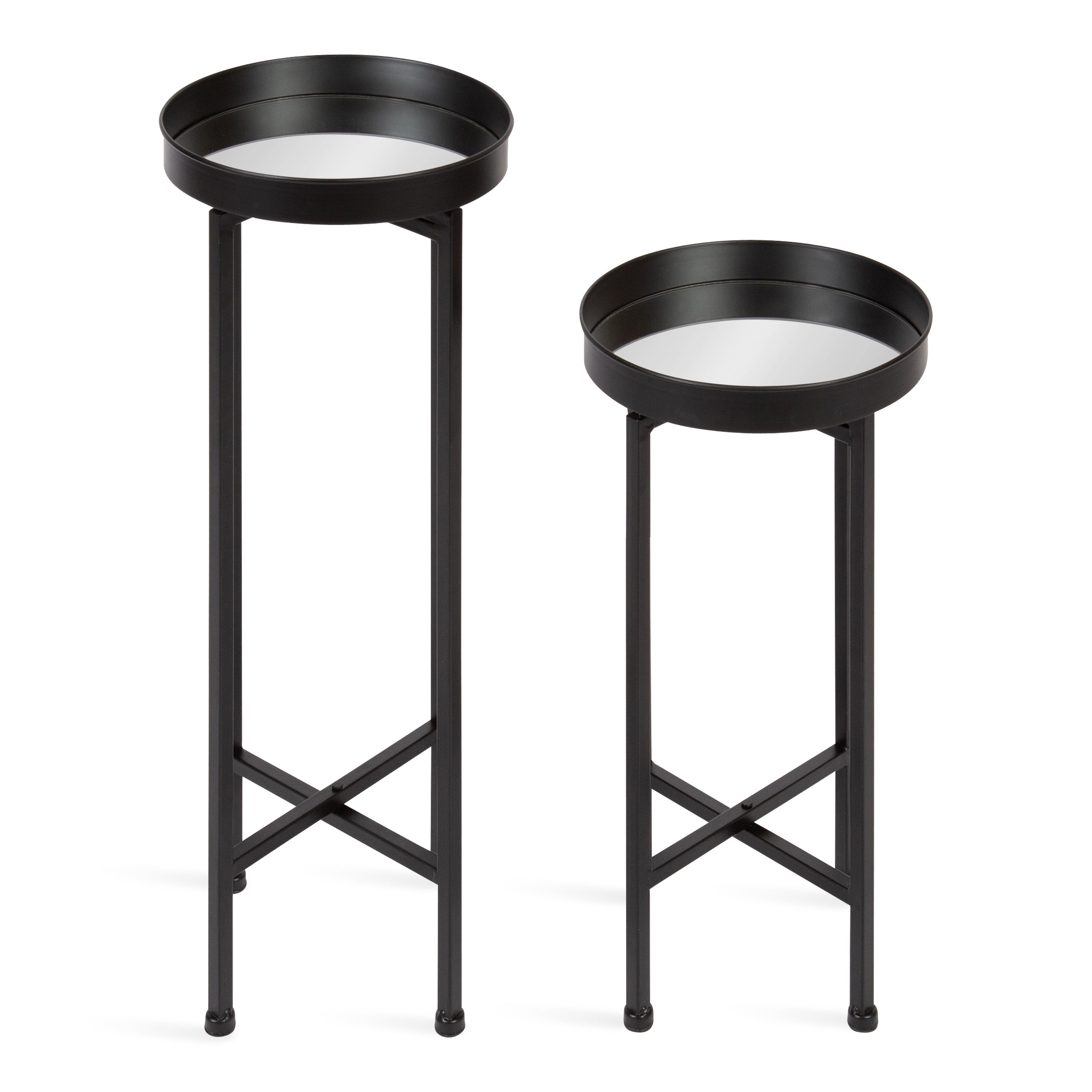 Nesting Table Black 2 Piece 3