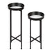 Nesting Table Black 2 Piece 3