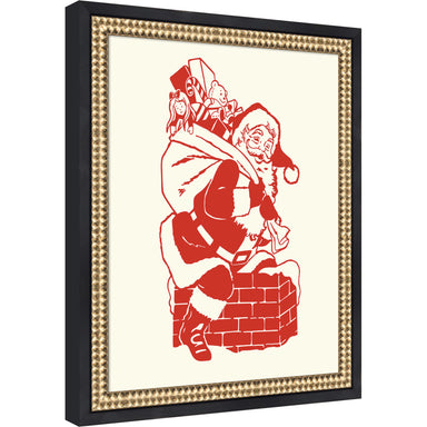 Mounted Canvas Castellan Black 13x16 1