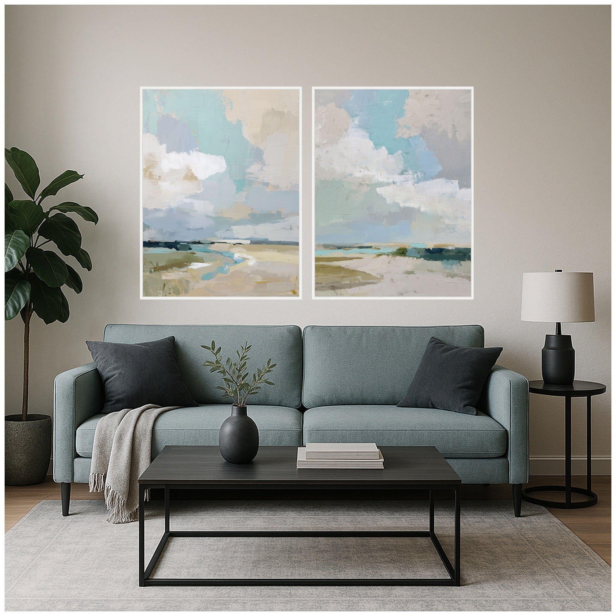 Art Set 2 Piece Set 31x41 Sylvie White 7