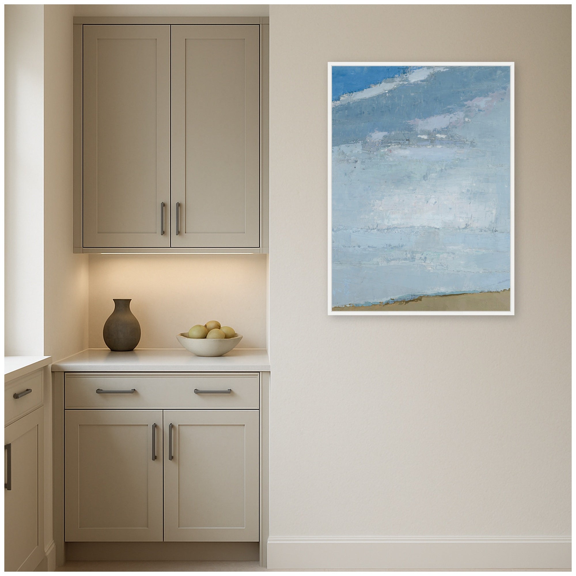 Framed Canvas 28x38 Sylvie White 5