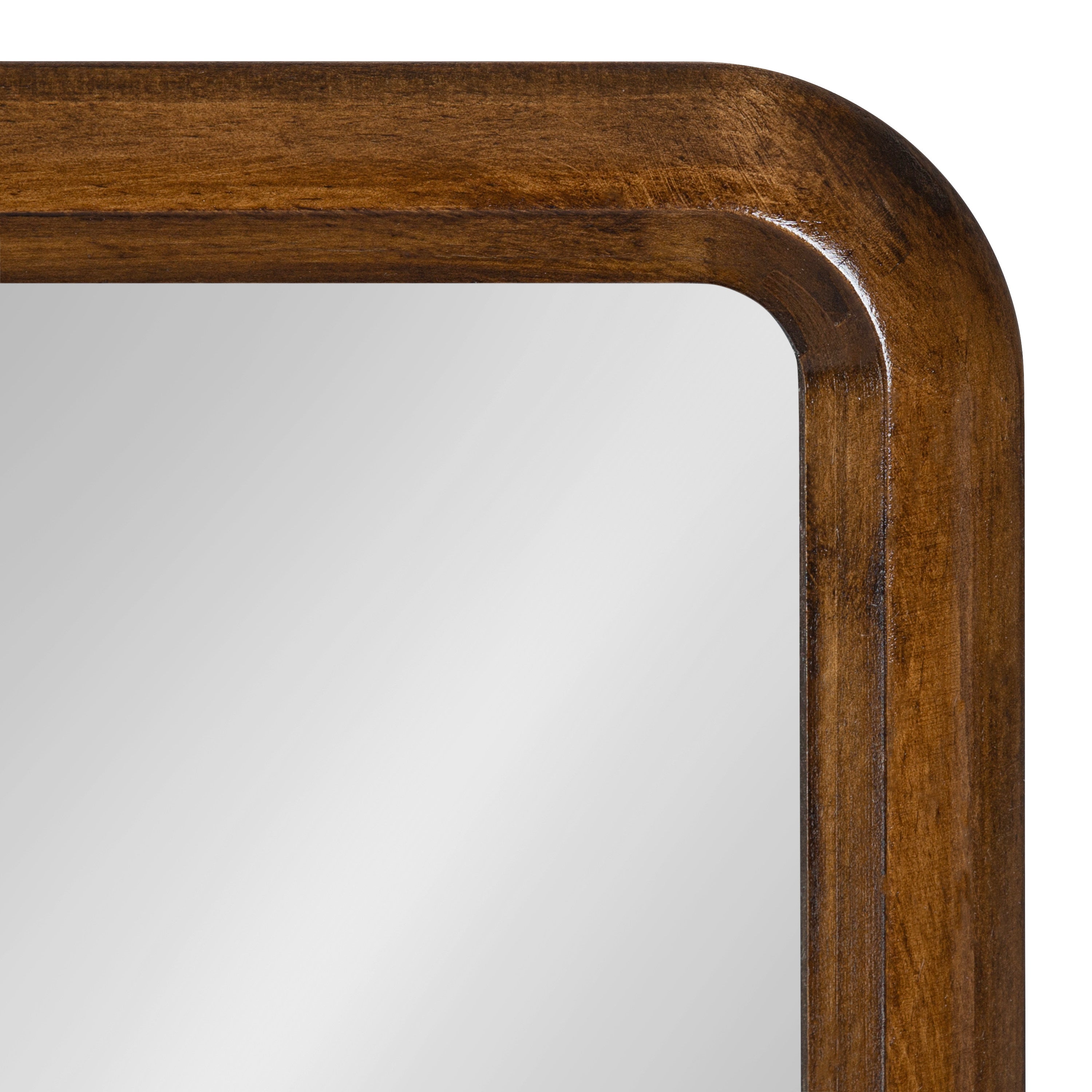 Pao Framed Wood Wall Mirror