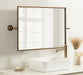 Functional Mirror 24x40 Gold 8