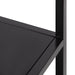 Bar Cart Rustic Brown Black 28x13x30 6