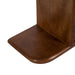 Accent Shelf Walnut Brown 30x17 5