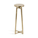 Drink Table Gold 9x9x23 5