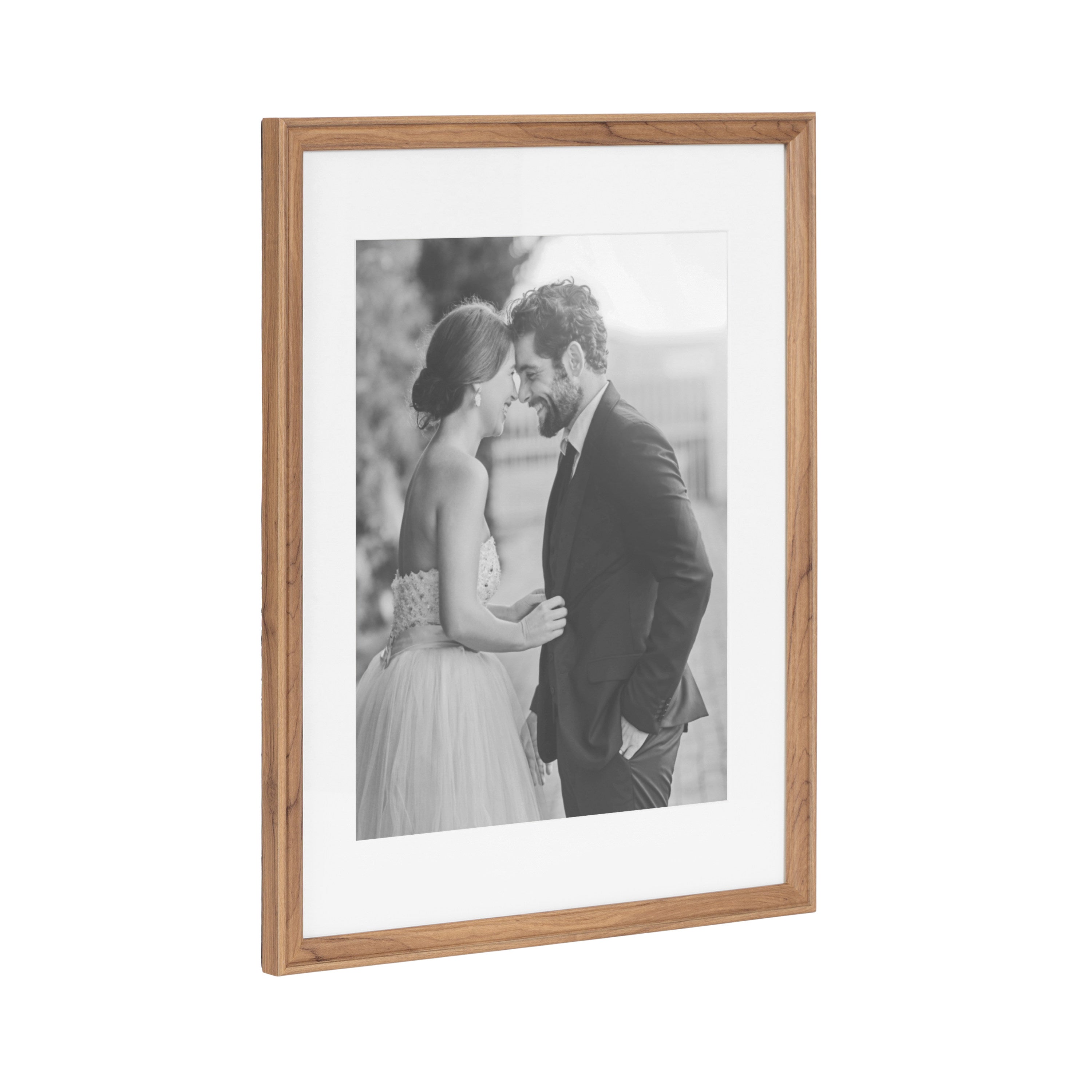 Wall Frame 14x18 matted to 11x14 Brown 5