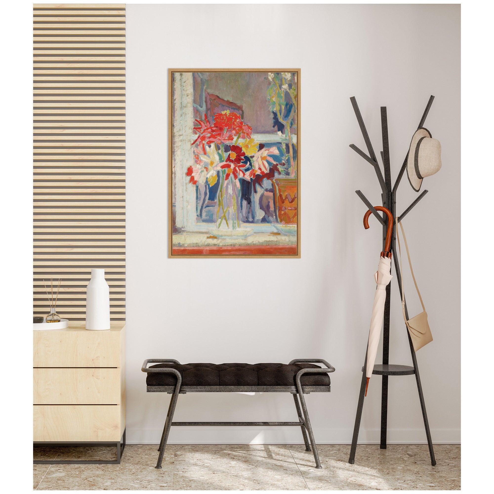 Framed Canvas 23x33 Sylvie Natural 5