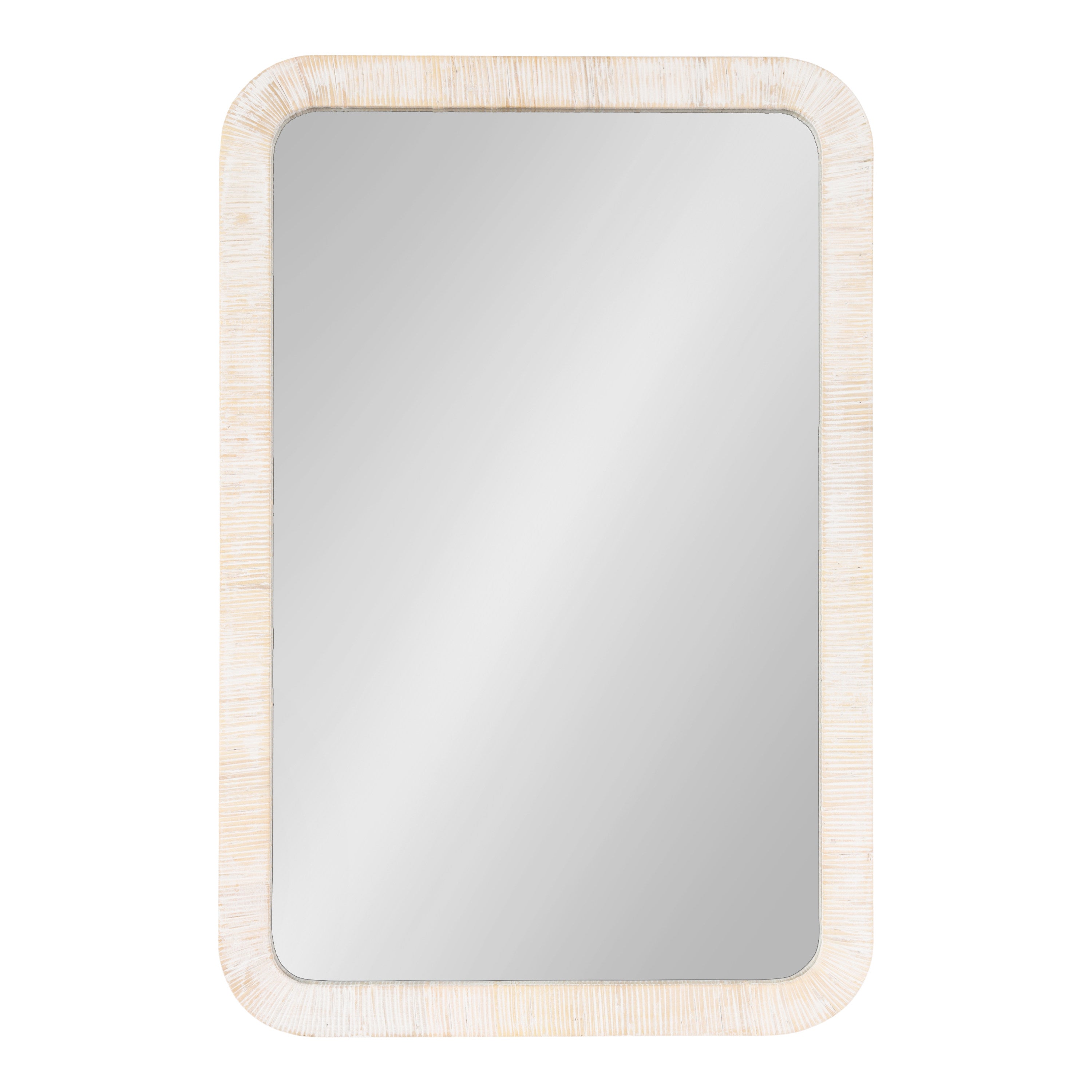 Rectangle Mirror 24x36 White 5