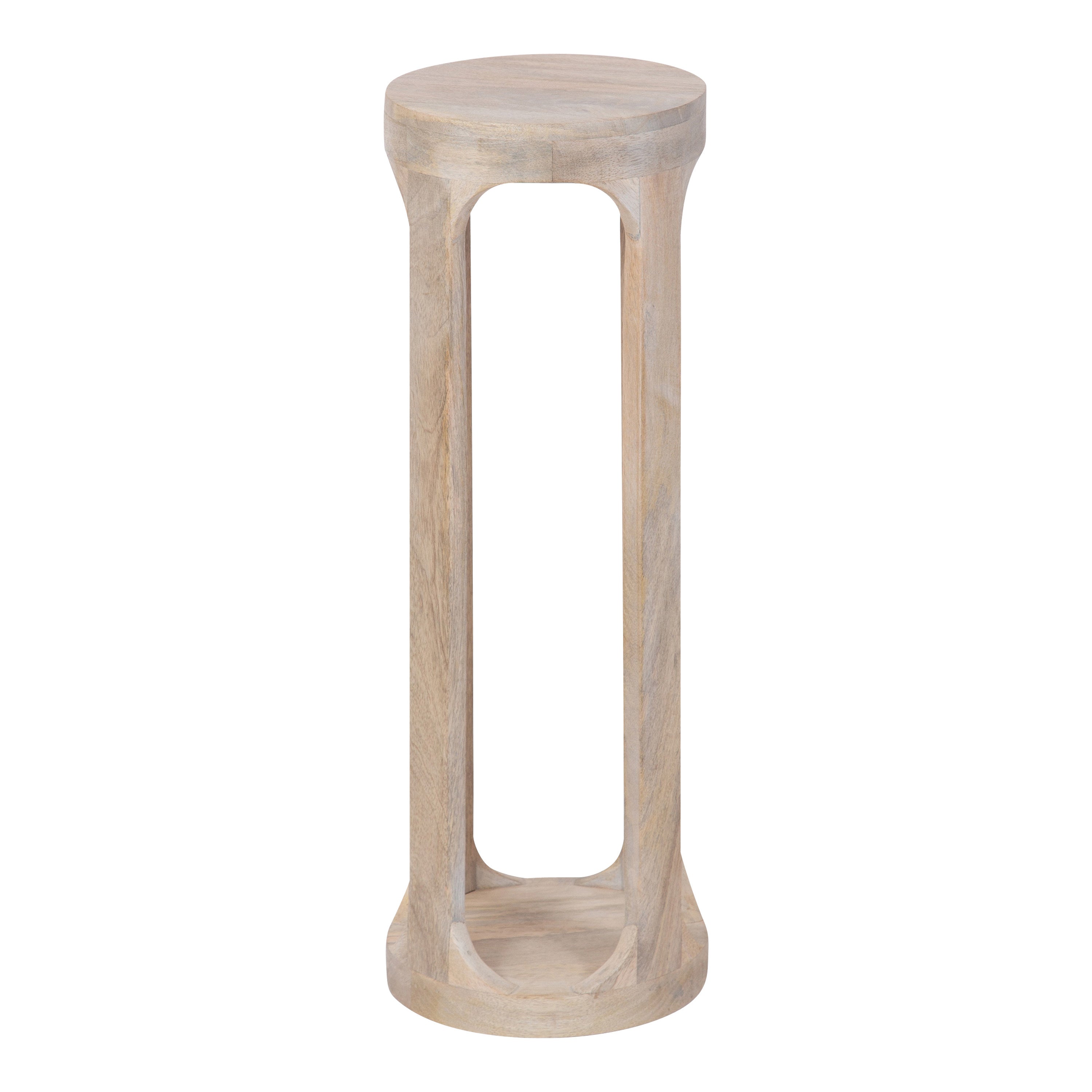 Drink Table Whitewash 8x8x23 3