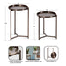 Plant Stand Bronze 2 Piece 2