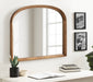 Arch Mirror Rustic Brown 34x28 6
