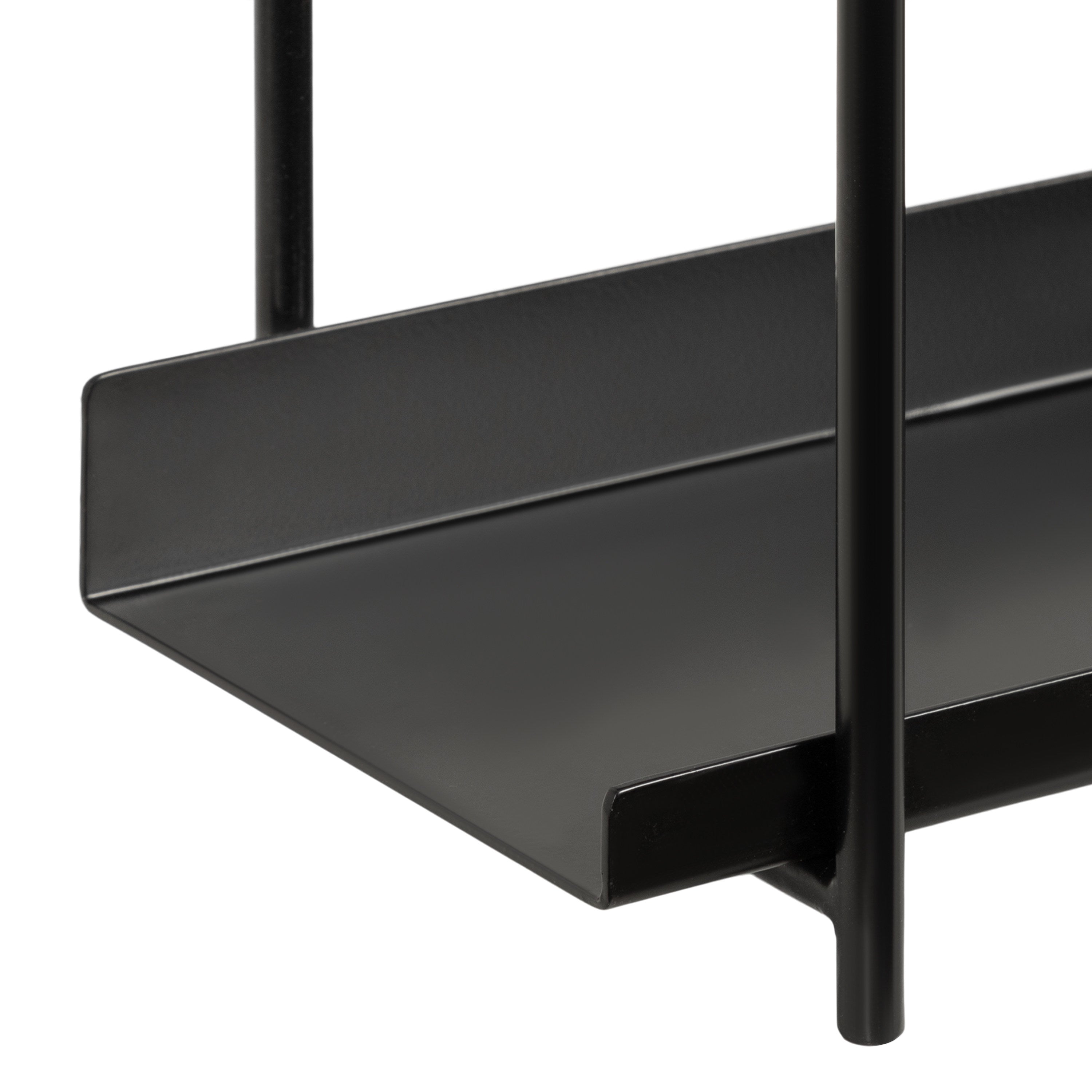 Accent Shelf Black 20x7x30 6