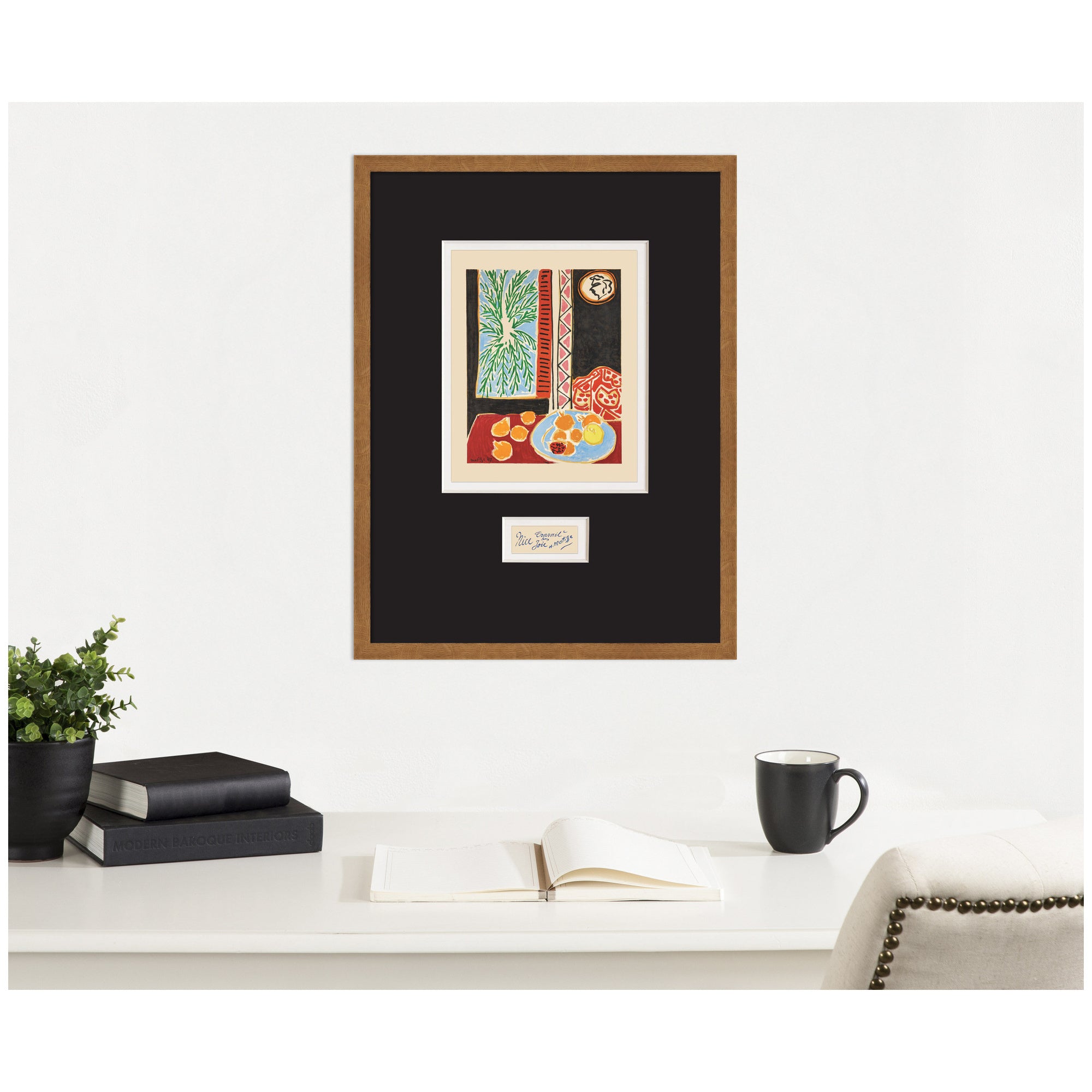 Framed Art 19x25 Carlisle Blonde Narrow 7