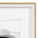 Wall Frame 11x14 matted to 8x10 White Natural 4