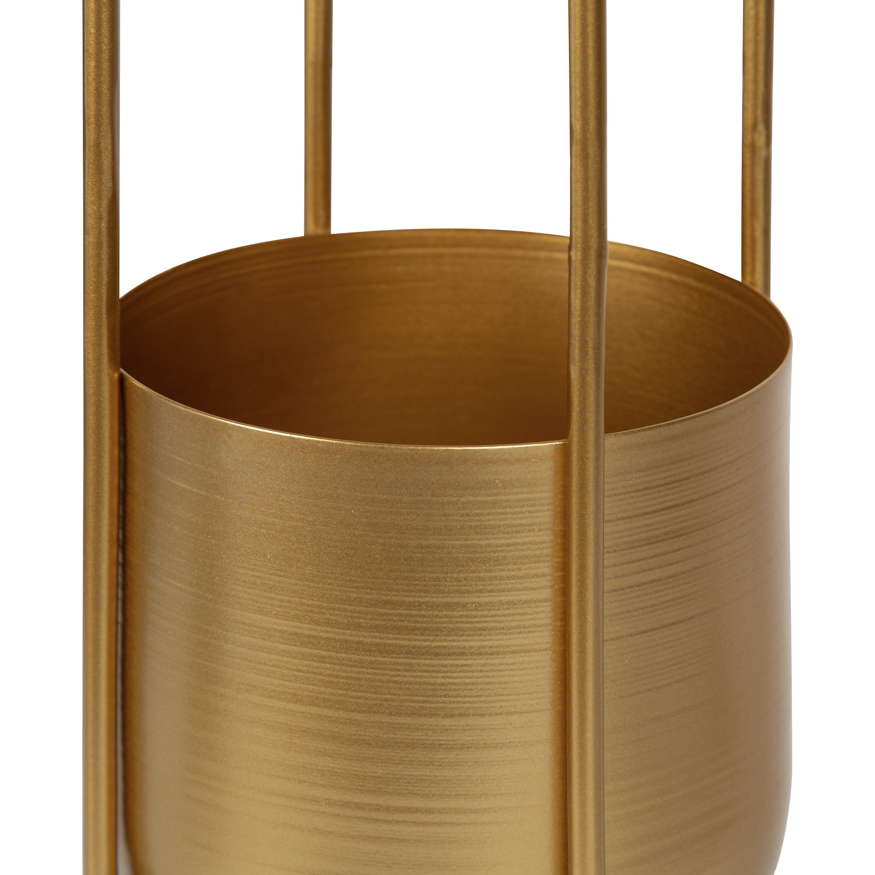 Nobrey Metal Hanging Planter Set
