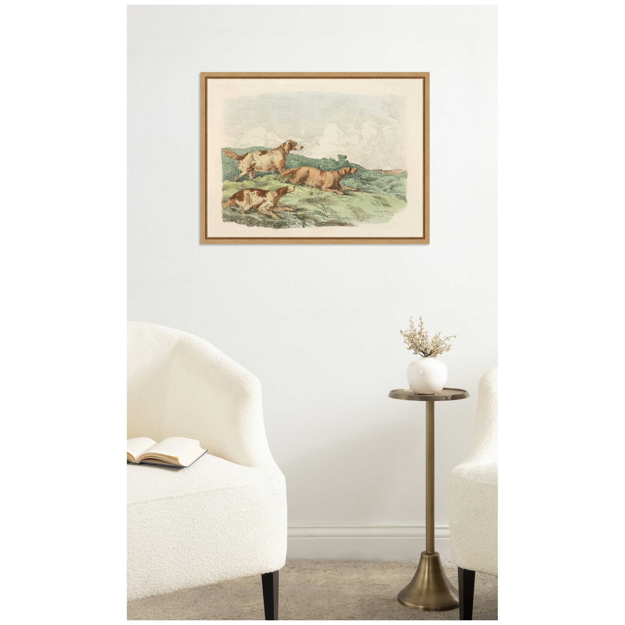 Framed Canvas 24x18 Sylvie Natural 5