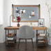 Magnetic Board Rustic Brown 24x40 7