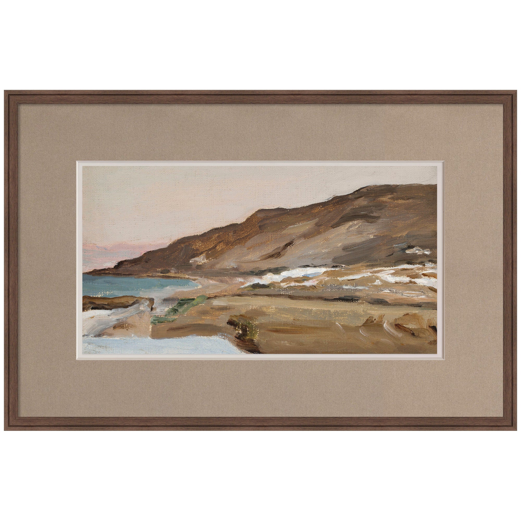 Framed Art 42x28 Florence Medium Brown 1