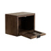 Floating Side Table Brown 16x10x12 6