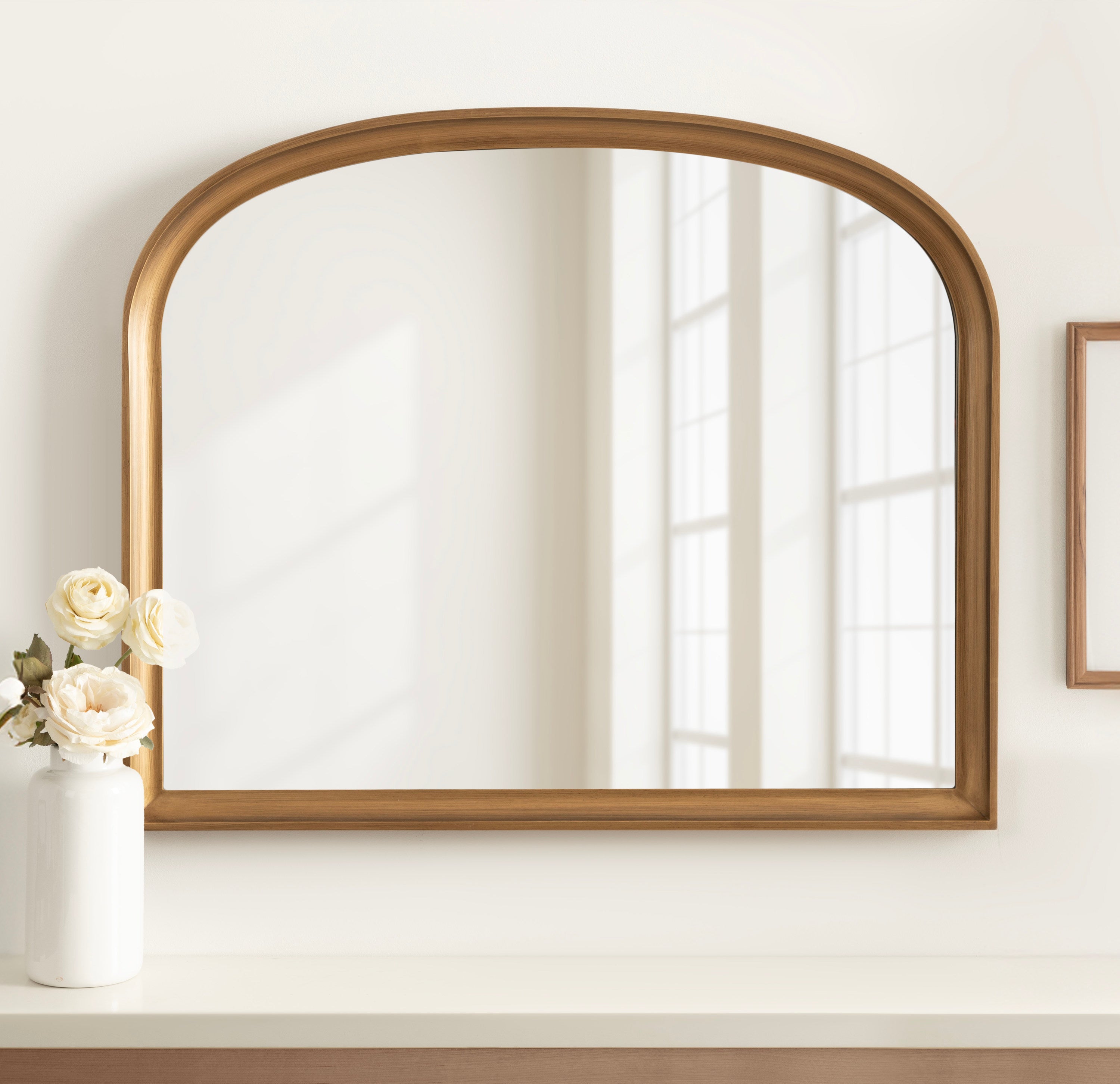 Arch Mirror Gold 34x28 7