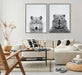 Framed Canvas 31.5x41.5 Sylvie Graywash 6