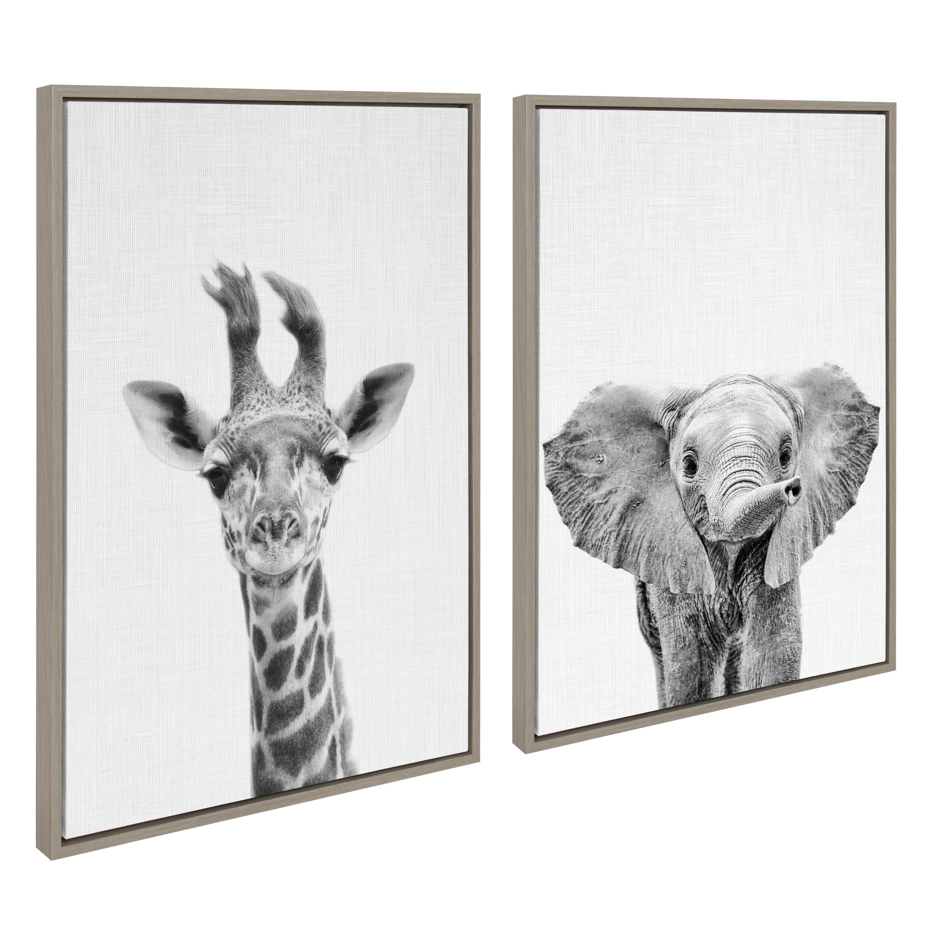 Art Set Sylvie Graywash 2 Piece Set 23x33 1