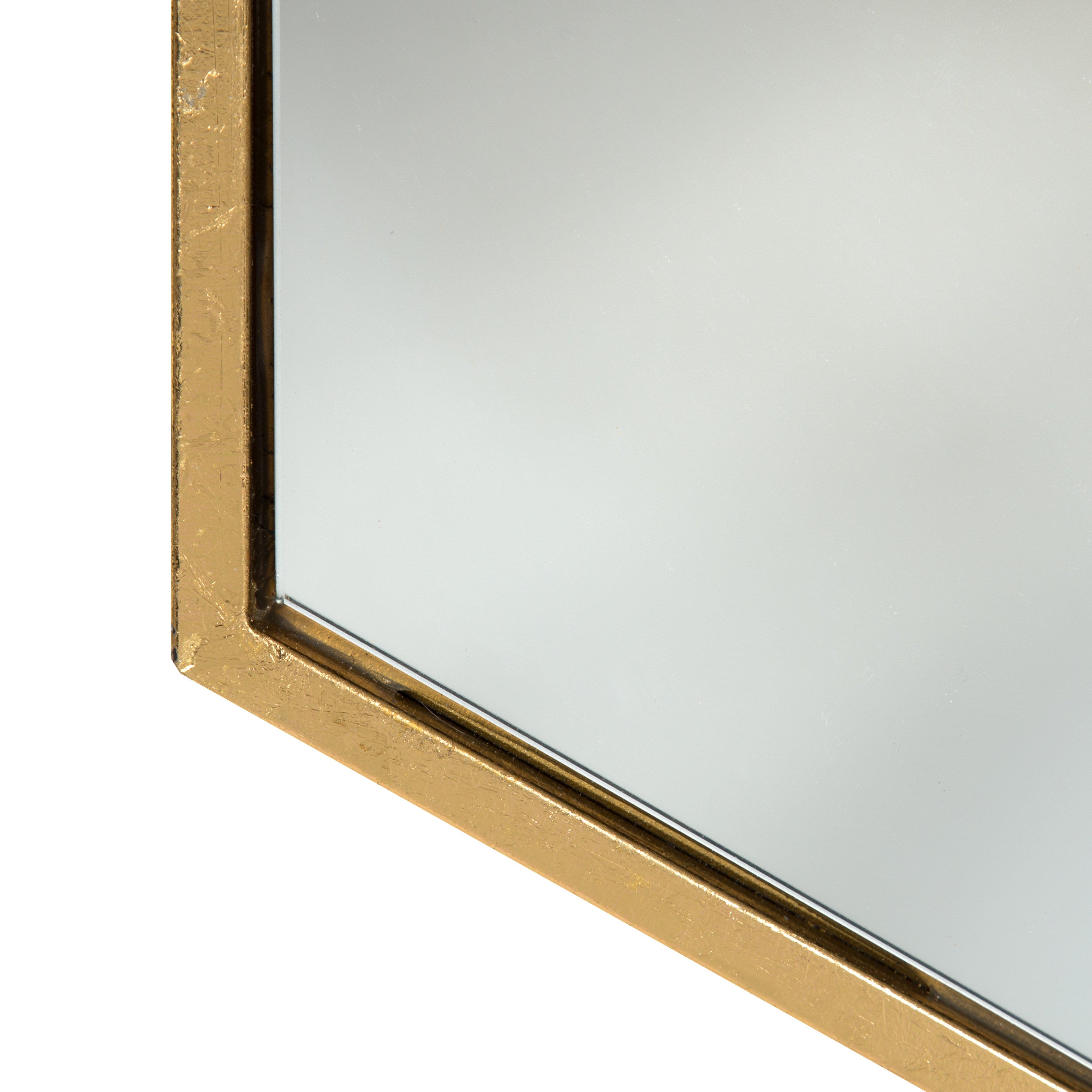 McNeer Hexagon Metal Wall Mirror