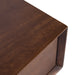 Floating Console Table Walnut Brown 30x9x6 3