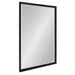 Decorative Wall Mirror Black 25.5x37.5 1