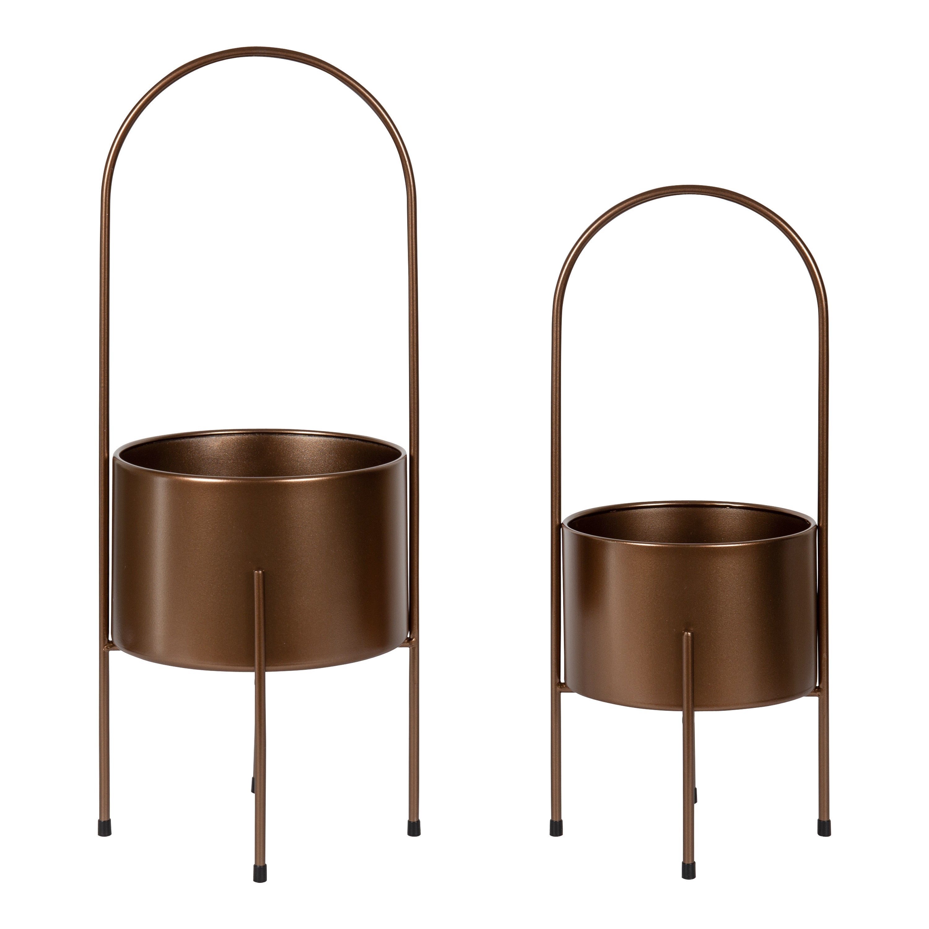 Freestanding Planter 2 Piece Bronze 1