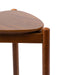 Side Table 12x13x24 Walnut Brown 3