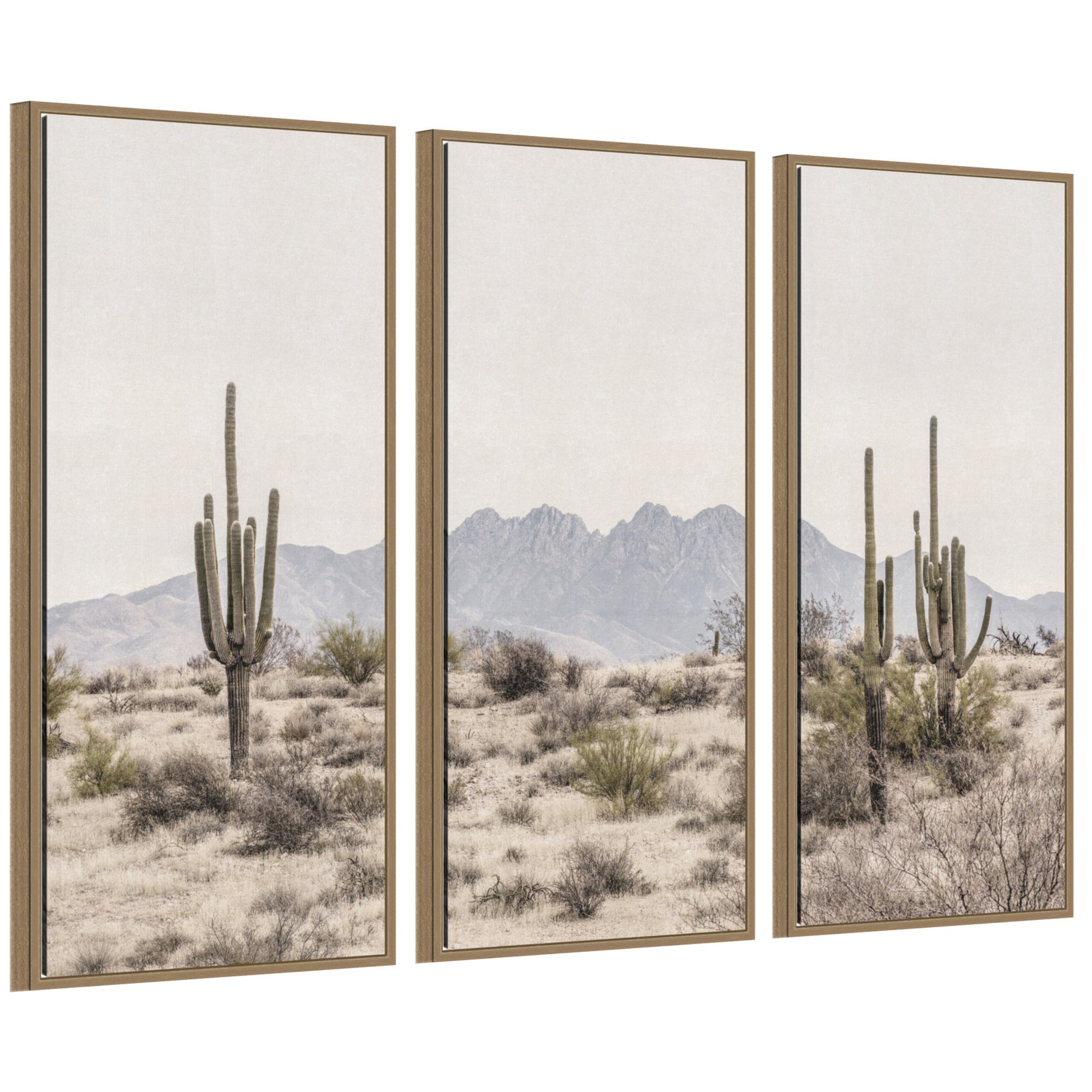Art Set Sylvie Dark Gold 3 Piece Set 18x40 1