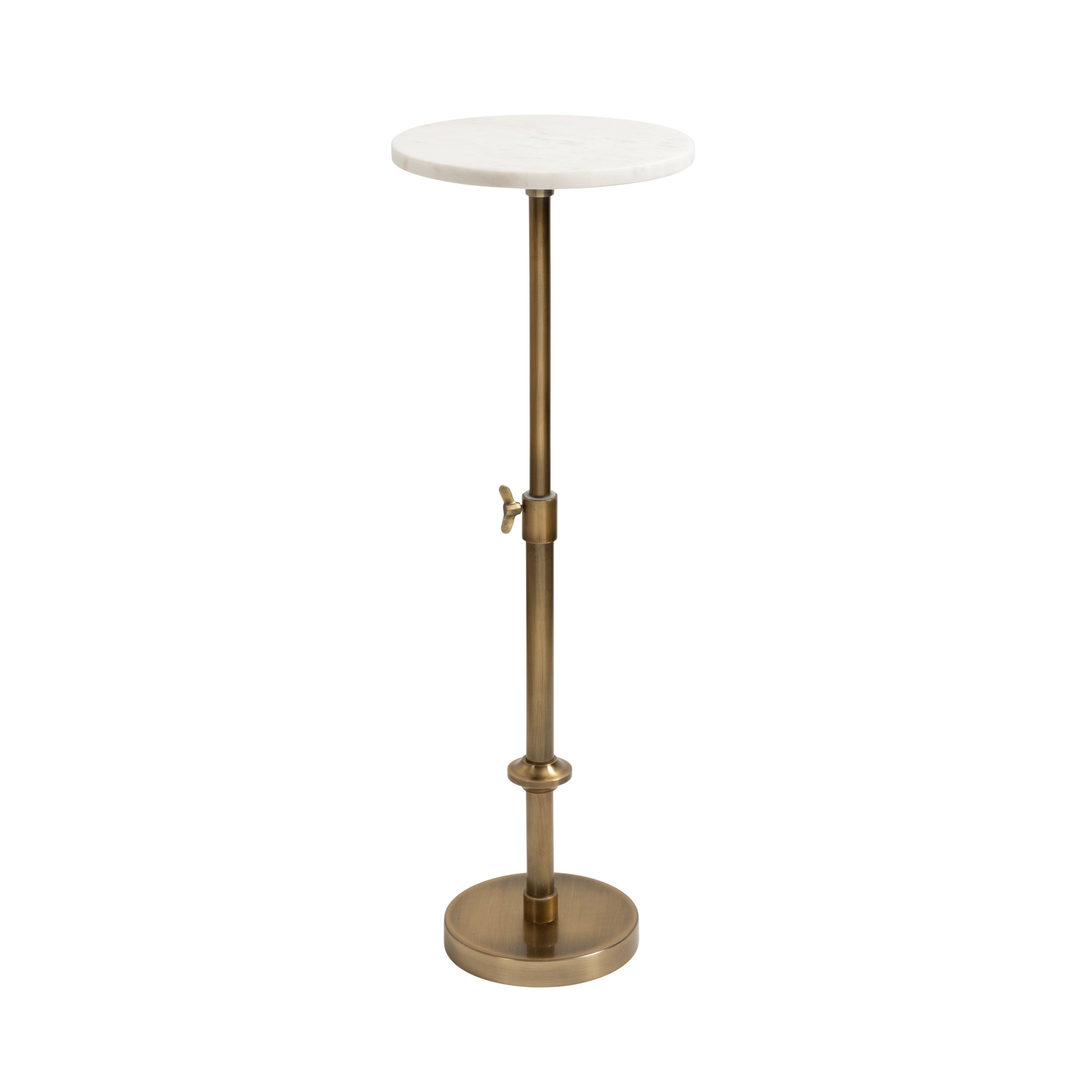 Drink Table White Gold 10x10x30 6