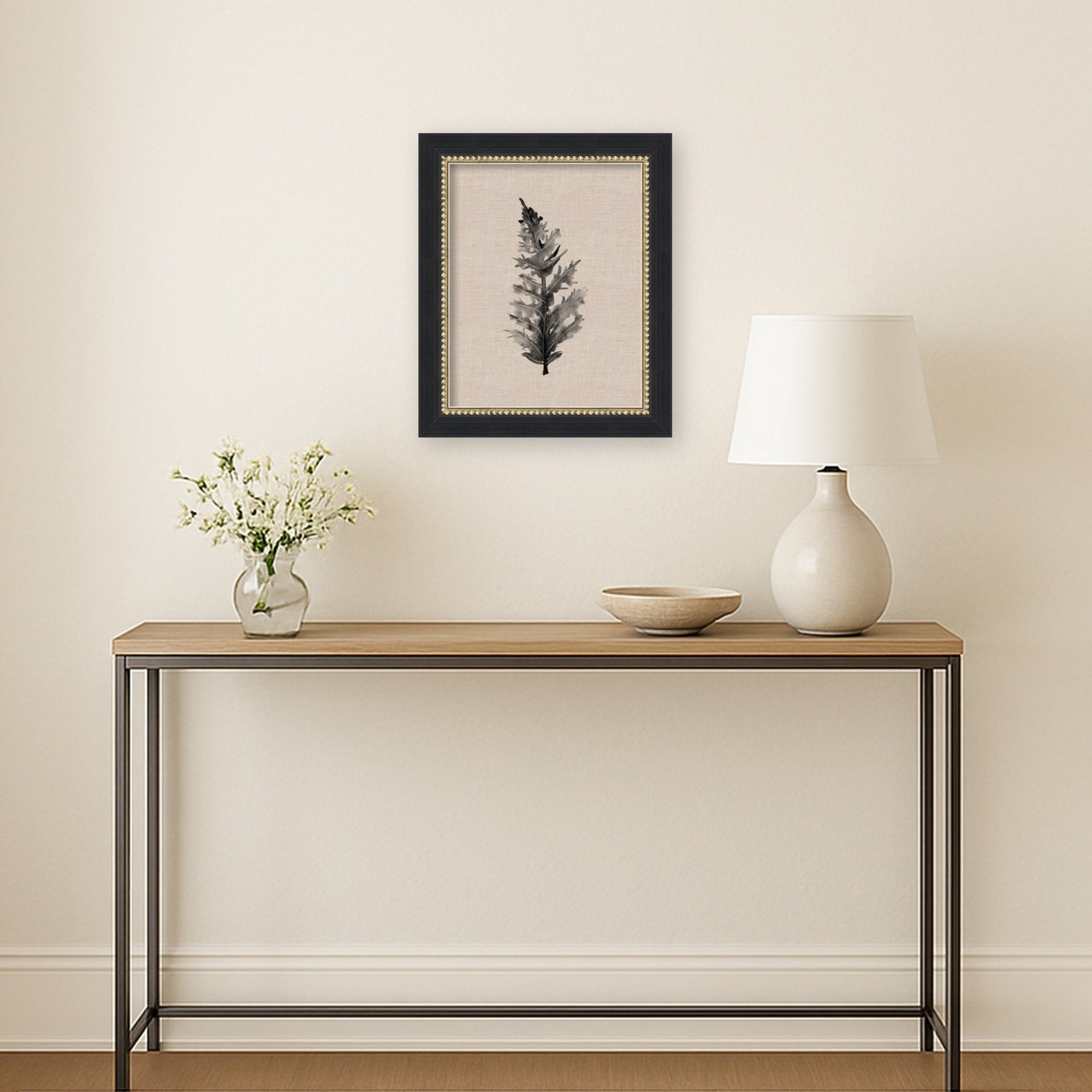 Mounted Canvas Belmont Black 10x12 6