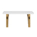 Floating Shelf 18" White Gold 4