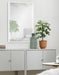 Rectangle Mirror White 18.75x24.75 7