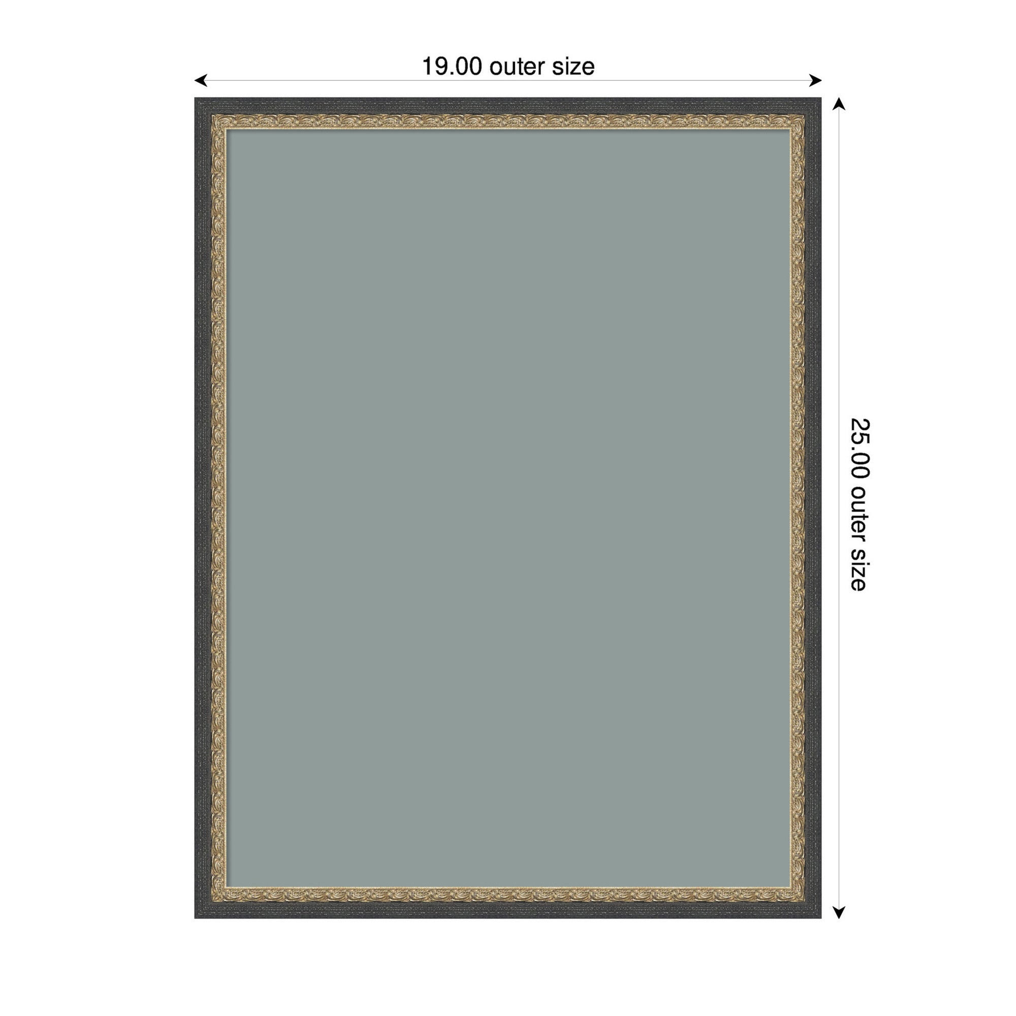 Pinboard Matinee Black Bronze 19x25 2