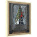 Mounted Canvas Castellan Distressed White 13x16 1