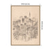 Framed Canvas Sylvie Dark Gold 28x38 2