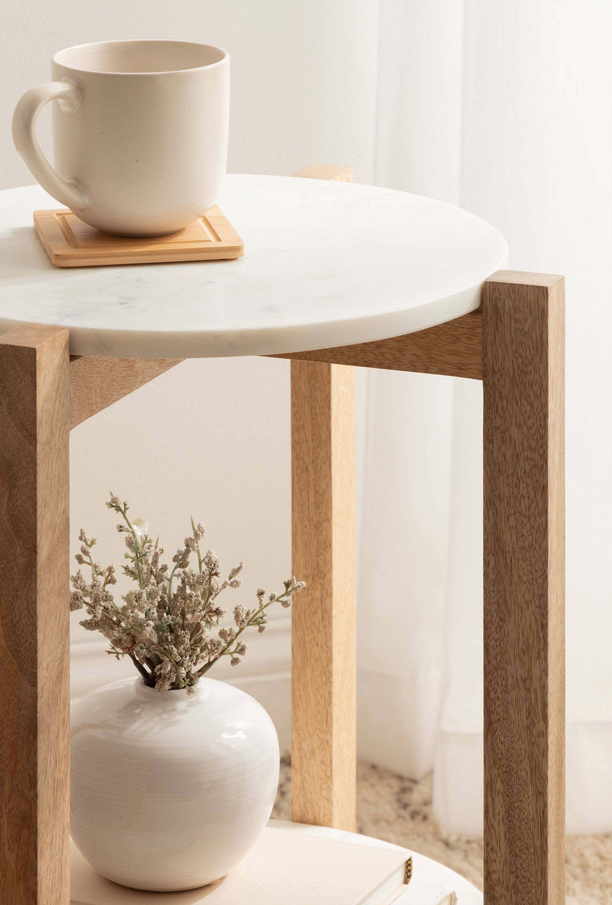 Moxley Round Side Table