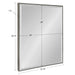 Rectangle Mirror Dark Silver 22.75x28.75 5