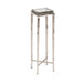 Drink Table Clear Silver 7x7x22 1