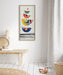 Framed Canvas Sylvie Natural 18x40 5