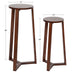Nesting Table Walnut Brown 2 Piece 2