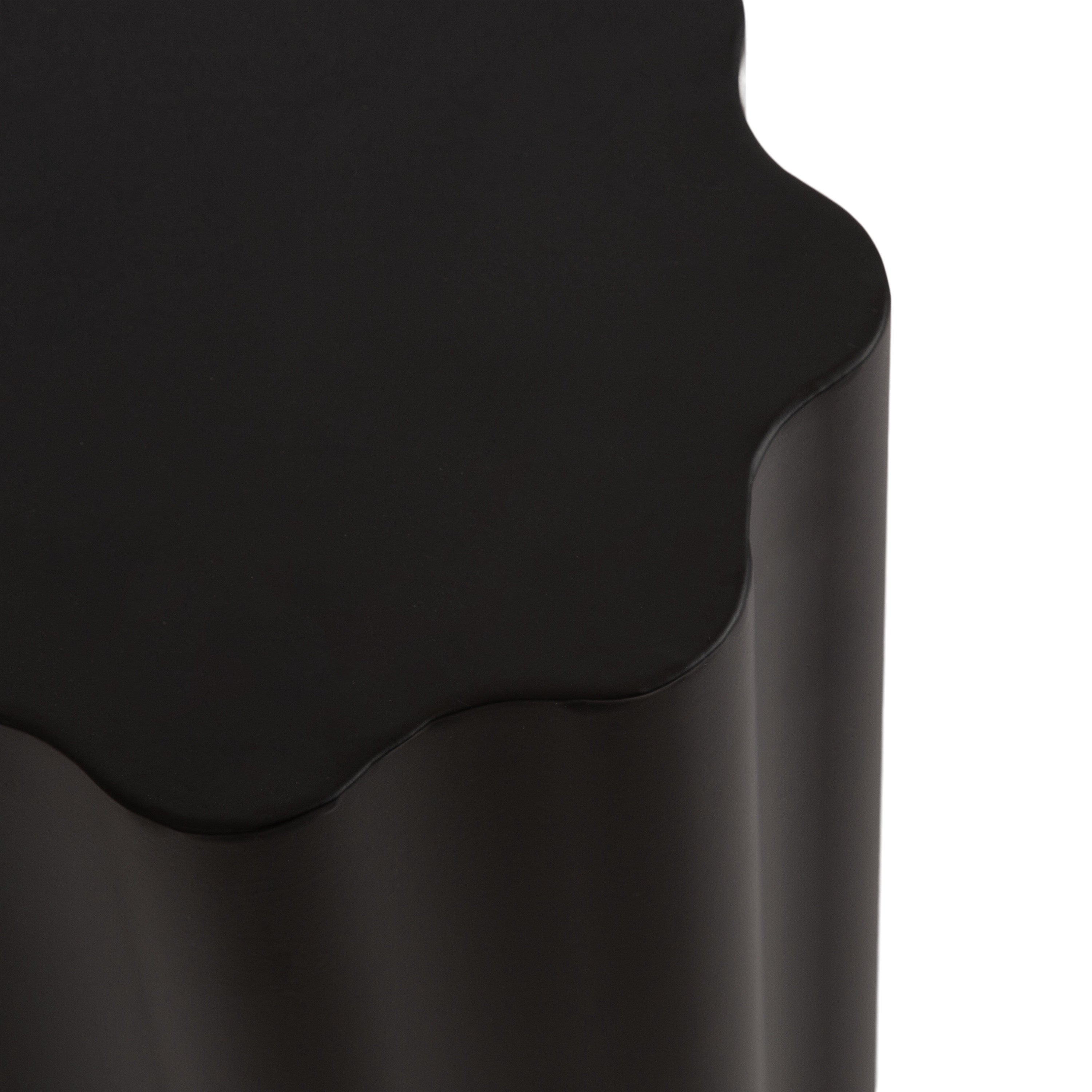 Drink Table Black 9x9x22 3
