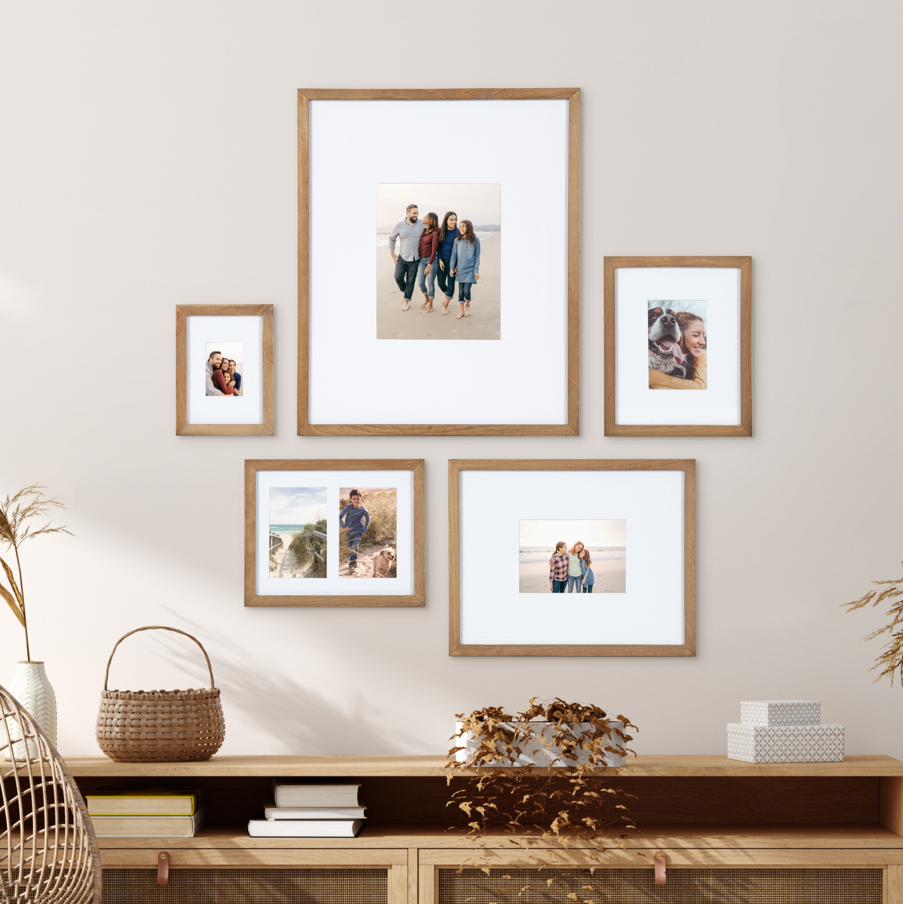 Frame Box Set Natural 5 Piece 7